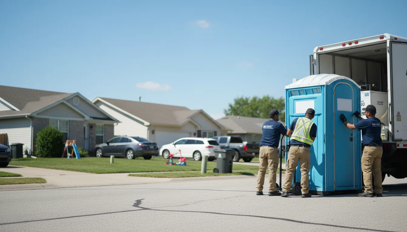 Standard Porta Potty Rentals in Milmine, IL near me